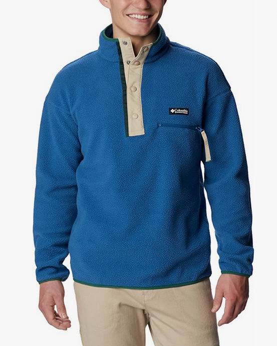  Columbia 男式Helvetia抓绒套头衫 59.98加元（官网原价 119.99加元）