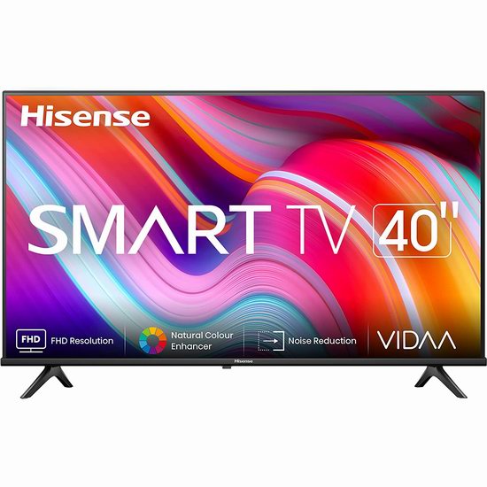  Hisense 海信 40A4KV 1080P 智能电视7.2折 214.92加元包邮！