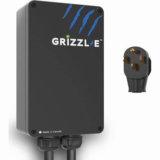  Grizzl-E EV 电动汽车 二级家用充电器/充电桩7.4折 499.99加元包邮！3色可选！
