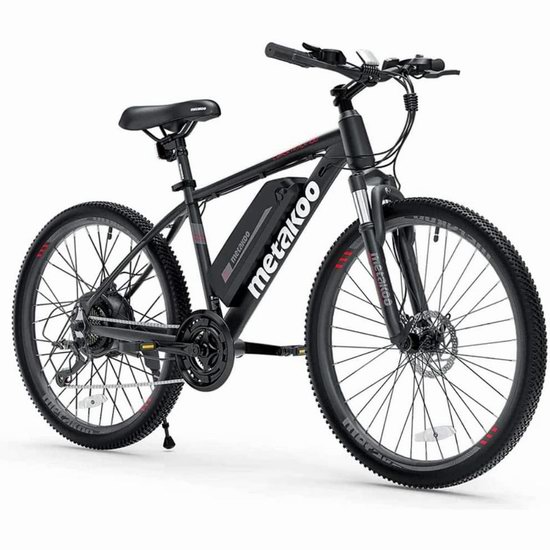  历史新低！Gyrocopters Metakoo Cybertrack 100 27.2英寸 7速 电动山地车/电动车6.3折 949.99加元包邮！续航48公里！