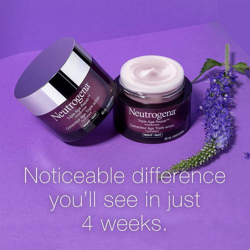  Neutrogena 露得清 三重抗衰老晚霜（48ml） 27.99加元（Shoppers售价 41.99加元）