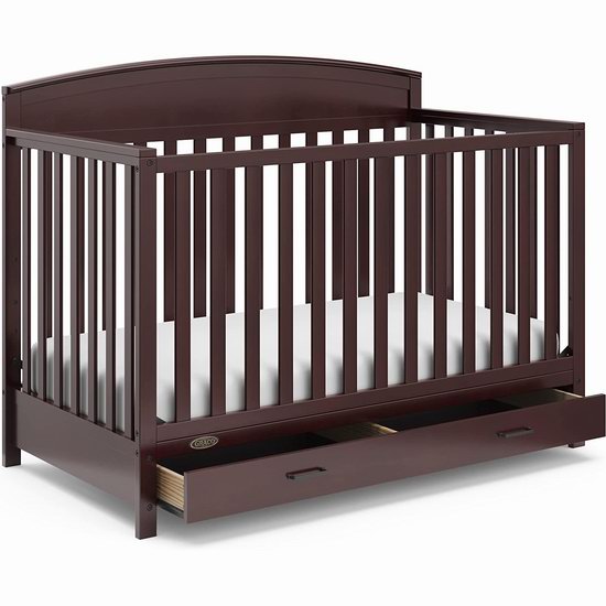  历史新低！Graco Benton 五合一成长型 婴儿床6.7折 255.99加元包邮！
