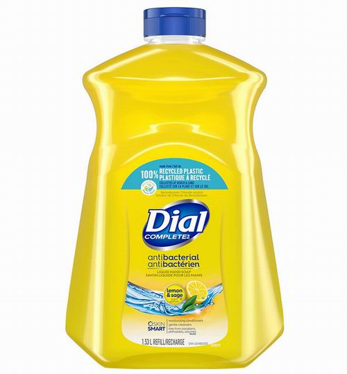  Dial 抗菌洗手液补充装1.53升  柠檬和鼠尾草 4.49加元（原价 5.97加元）