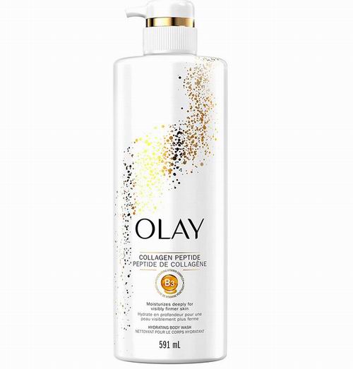  Olay维生素B3胶原蛋白紧致沐浴露591毫升×4瓶  34.16加元（原价 43.96加元）