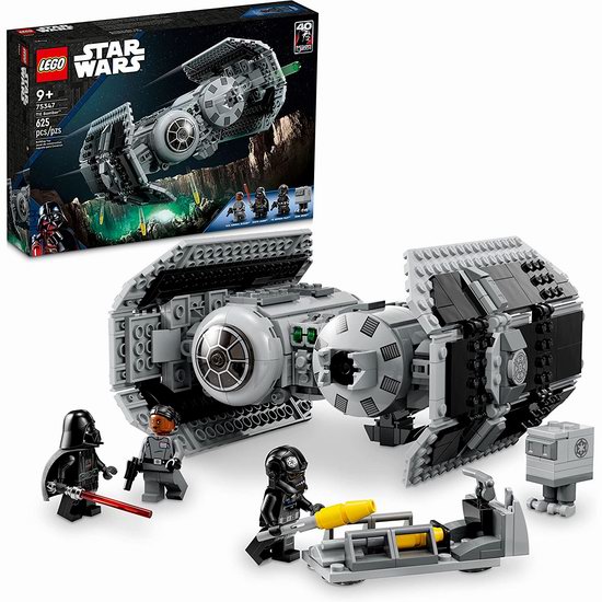  历史新低！LEGO 乐高 75347 星球大战 TIE 钛轰炸机（625pcs）6.5折 54.98加元包邮