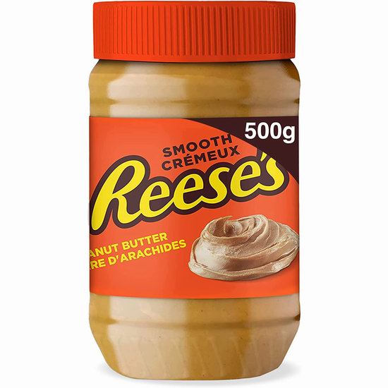  REESE'S 柔滑 花生酱（500克）7.5折 5.24加元！