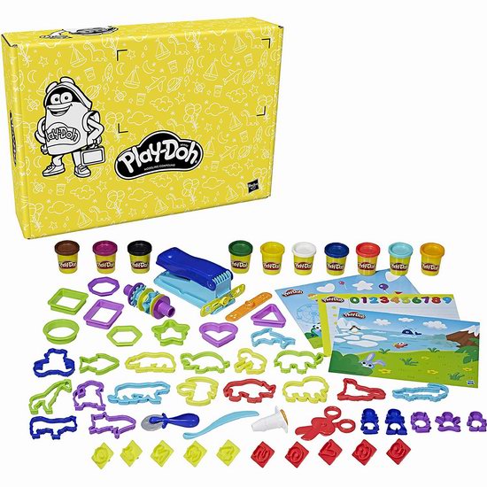  白菜价！Play-Doh 培乐多 橡皮彩泥玩具套装3.9折 15.34加元（原价 38.99加元）