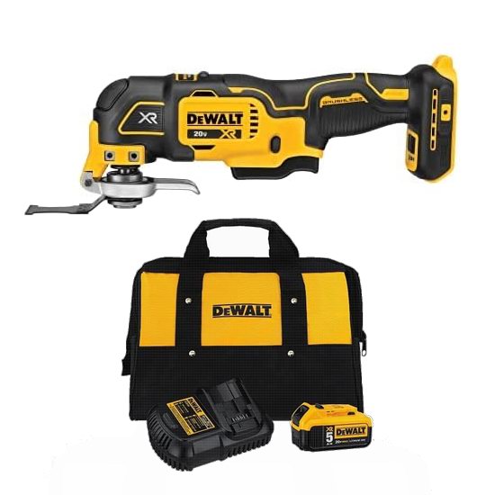  历史最低价！DEWALT 得伟 DCS356B 20V MAX XR 无刷锂电多功能打磨切割机+锂电池+充电器套装5.5折 199加元包邮！