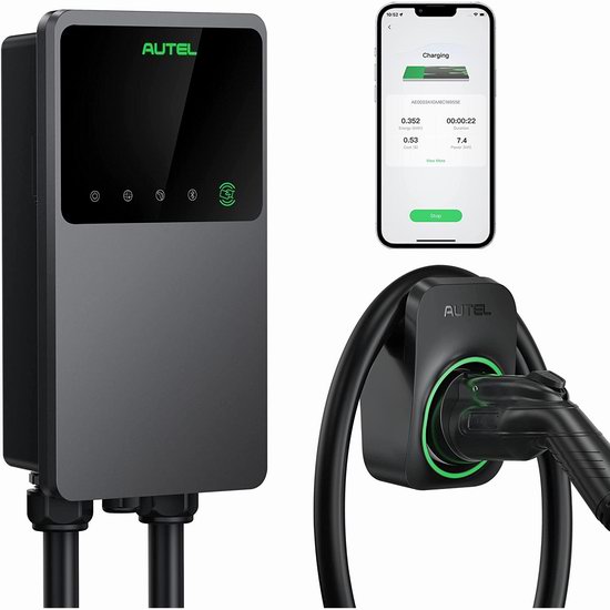  历史新低！Autel MaxiCharger EV 9.6kW 电动汽车 智能二级家用充电器/充电桩5.7折 488加元包邮！