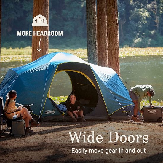  Coleman Skydome Darkroom 快速搭建 10人超大型家庭野营帐篷6.3折 295.73加元包邮！