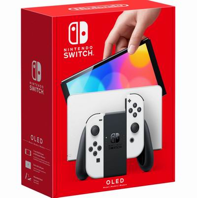  最后一天！Nintendo 任天堂Switch OLED屏幕 便携式游戏机  449.99加元 送125加元积分