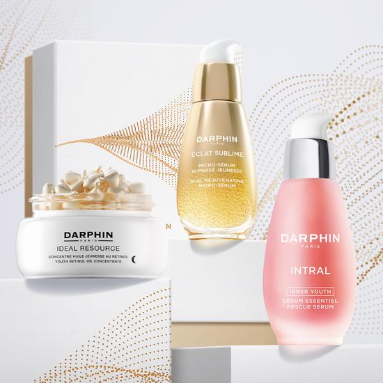  Darphin 巴黎朵梵/迪梵 全场单品及部分超值装7.5折+满送4件礼包！入超值装！