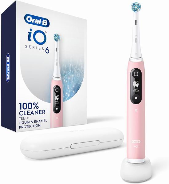 折扣升级！Oral-B Power iO 系列6 声波充电式智能电动牙刷6折 119.99加元（原价 199.99加元）
