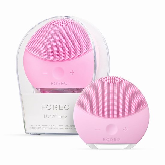  Foreo LUNA 露娜 mini 2 迷你净透洁面仪/洗脸刷6.2折 104.49加元包邮！