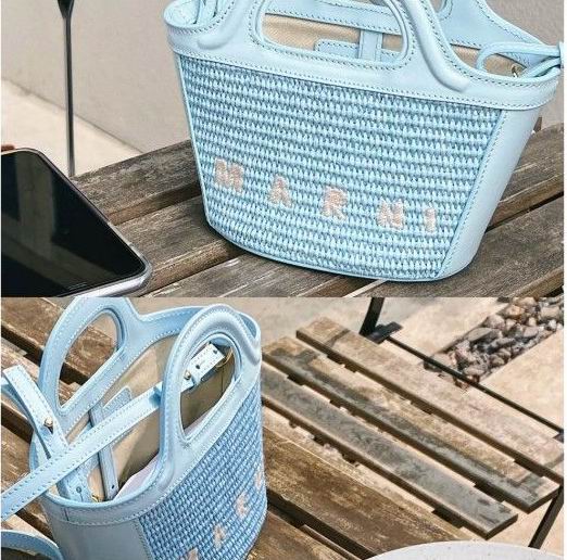  Marni 时尚服饰、美包6.4折起+立减25加元：草编水桶包 674.95加元、钱包 424.95加元、风琴包 1274.95加元