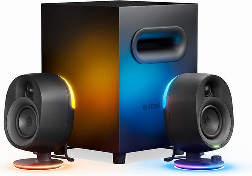  SteelSeries Arena 7 Illuminated 2.1 游戏音箱 349.99加元（原价 379.99加元）