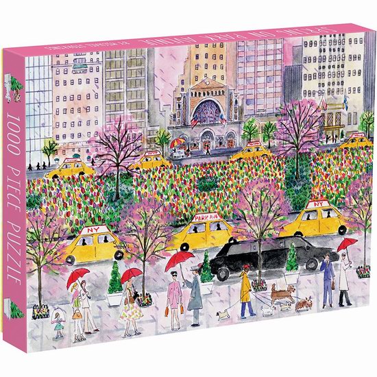  白菜价！历史新低！Galison 亲子游戏 益智拼图（500-1000pcs）2.6折 7.5加元清仓！6款可选！