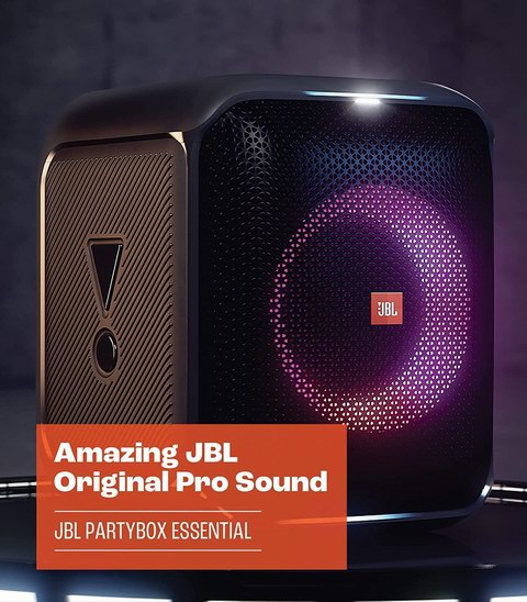 历史最低价！JBL PartyBox Encore Essential 100W 手提式无线音响7.5折
