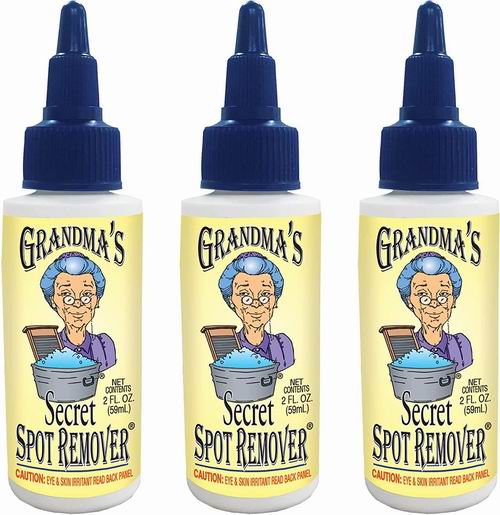  去污神器！Grandma's Secret衣物去渍清洁剂6盎司×3瓶 26.58加元！每瓶8.86加元