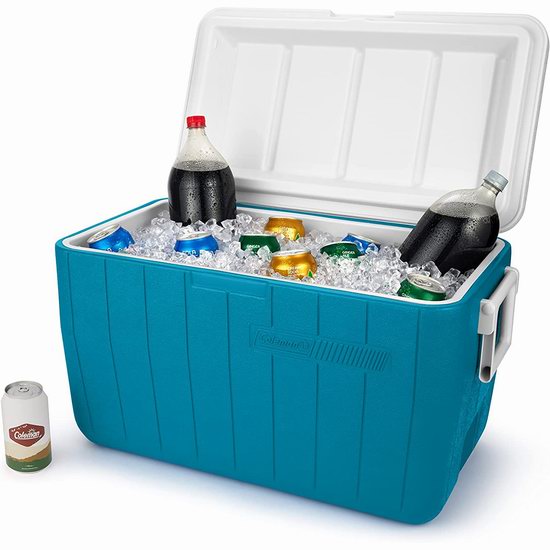  Coleman 科勒曼 Chiller 48夸脱双把手冷藏保温箱7.5折 44.97加元包邮！
