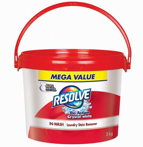  Resolve Oxi-Action强力亮白去污洗衣粉3公斤 14.51加元（原价 18.49加元）