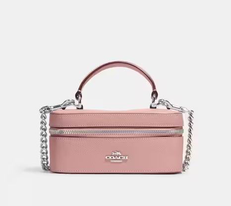  Coach 奥莱Train Case 复古盒子包2.4折 96加元（原价 400加元）！2色可选！