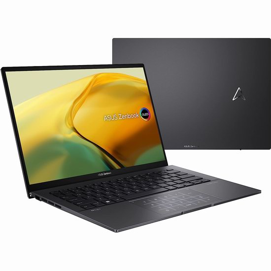  历史新低！ASUS 华硕 ZenBook 2.8K OLED触摸屏 14英寸 军标加固 笔记本电脑（16GB, 512GB SSD）7.2折 937.8加元包邮！