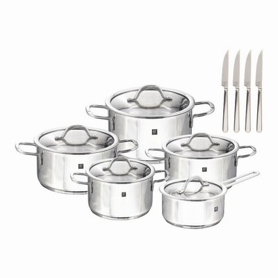 超级白菜！Zwilling 双立人夏日清仓，精选高端刀具、锅具、电器等1.5折起+额外8折！刀具3件套.99、咖啡机、深炒锅.99、烤面包机！