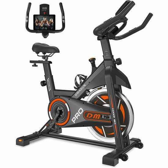  史低价！DMASUN 无级磁阻 家用动感健身自行车 239.99加元（原价 429.99加元）+包邮