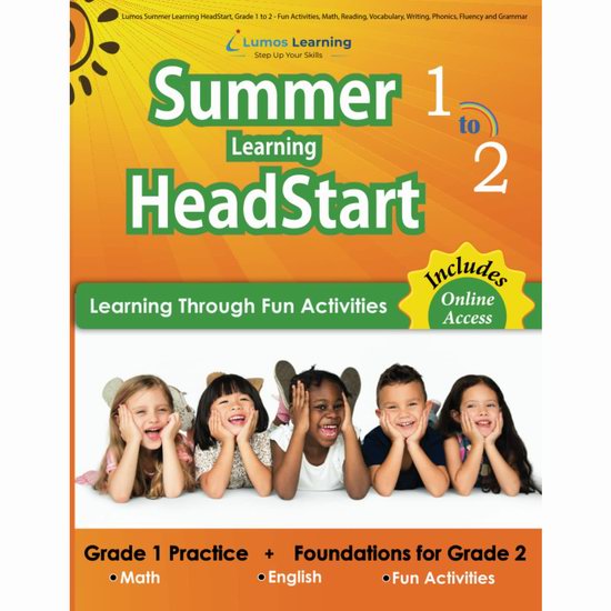  Lumos Summer Learning HeadStart 1-9年级暑期作业 数学英文学习练习册 12.61加元起热卖中！