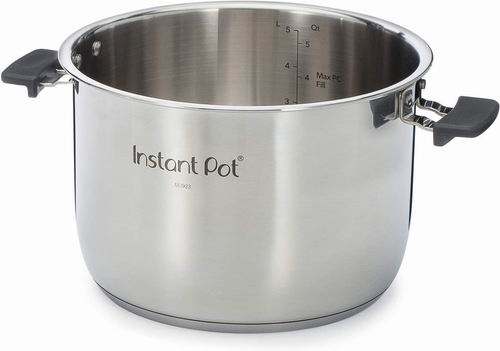  史低价！Instant Pot 6夸脱不锈钢内锅 带手柄 27.93加元（原价 39.99加元）