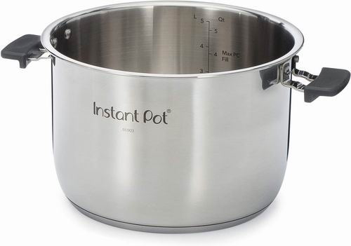  Instant Pot 6夸脱不锈钢内锅 带手柄 24.93加元
