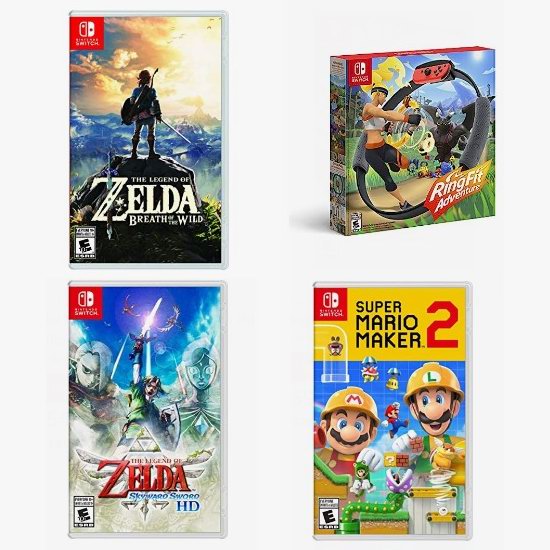  精选多款 Nintendo Switch 视频游戏6.9折起，低至54.96加元！