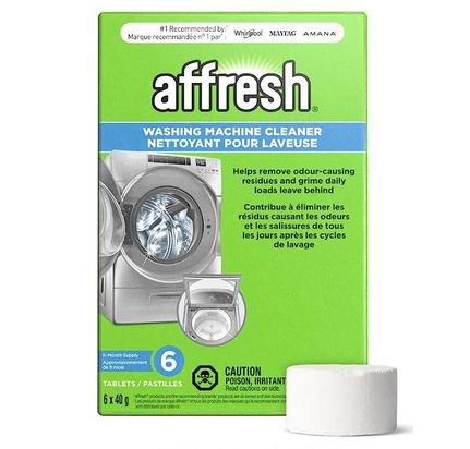  Affresh 洗衣机清洁剂6粒 14.13加元（原价 16.18加元）