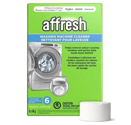  Affresh 洗衣机清洁剂6粒 14.23加元（原价 20.99加元）