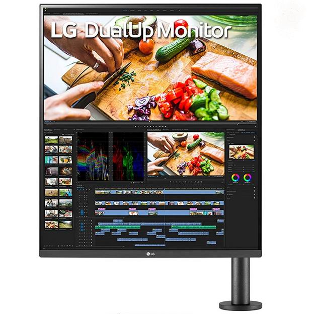  LG 28MQ780-B 28英寸 16:18 SDQHD 显示器 带人体工学支架7.5折 639.99加元