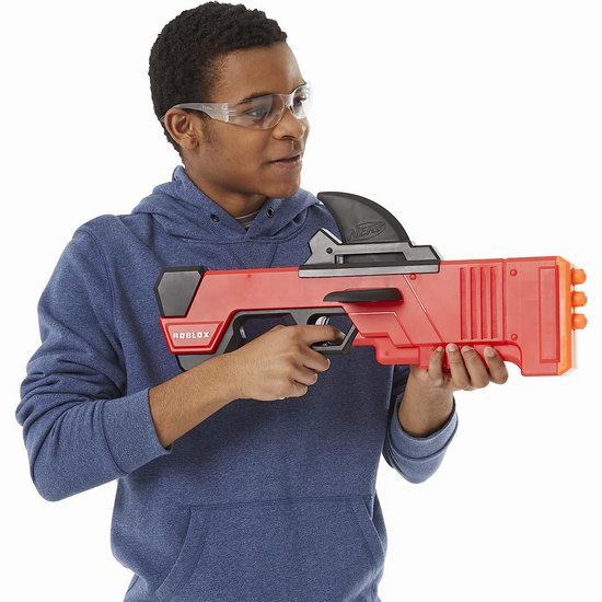  白菜价！历史新低！Hasbro 孩之宝 Nerf Roblox MM2 泡沫海绵玩具枪2.2折 9加元！