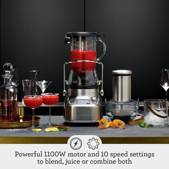  历史新低！Breville 3X Bluicer Pro 二合一专业榨汁搅拌机4.4折 278.99加元包邮！