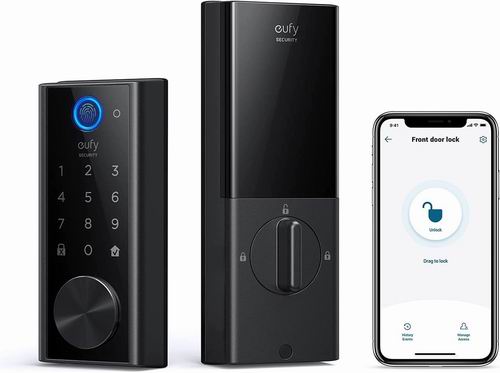  eufy Security E220 智能门锁 带指纹识别器 内置Wi-Fi   299.99加元（原价 349.99加元）