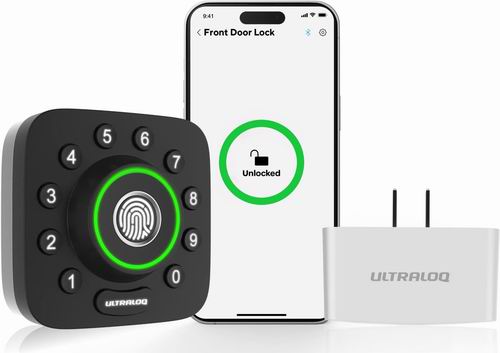  史低价！ULTRALOQ 智能锁 + Wi-Fi 桥接器 169加元（原价 279加元）