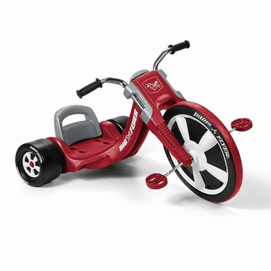  历史新低！Radio Flyer 红爵士 经典儿童赛车三轮车6折 77.97加元包邮！