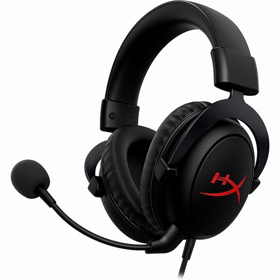  历史最低价！HyperX Cloud Core +7.1声道环绕声 有线头戴式游戏耳机6.2折 49.99加元包邮！送《使命召唤：现代战争2》游戏虚拟物品！