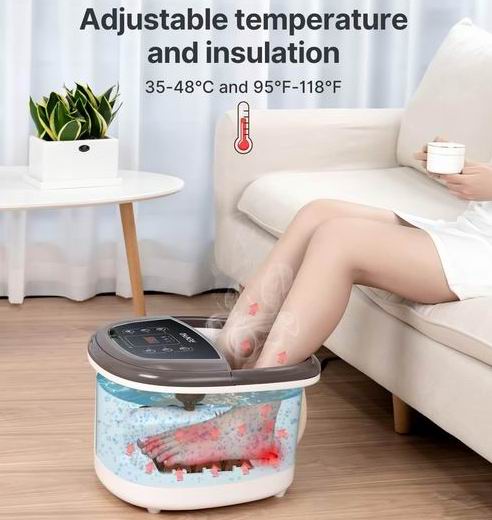  RENPHO 电动加热 足部水疗按摩器7折 129.99加元（原价 185.99加元）