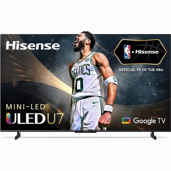  Hisense 海信 55U78KM 55英寸 Mini-LED 4K ULED超画质 量子点 智能电视6.1折 734.92加元包邮！