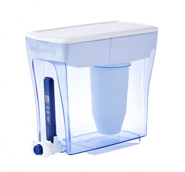  历史新低！ZeroWater 20杯超大容量 5级过滤 家用滤水净水壶5折 22.8加元包邮！会员专享！