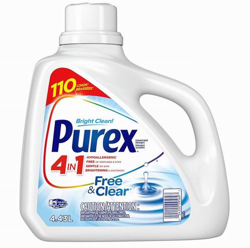  Purex  4合1浓缩洗衣液 4.43升  专为敏感肌肤设计 9.49加元（原价 16.59加元）