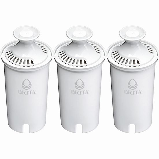  Brita 碧然 635503CDN3 德专业净水器滤芯3件套 18.6加元（原价 24.99加元）