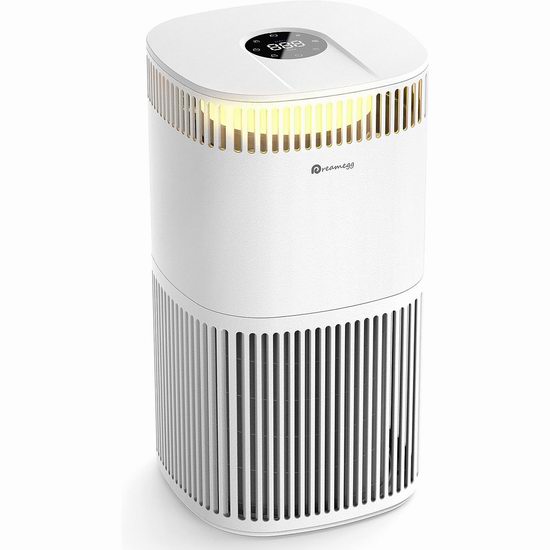  白菜价！Dreamegg True 8150 HEPA 家用空气净化器3.3折 66.29加元包邮！