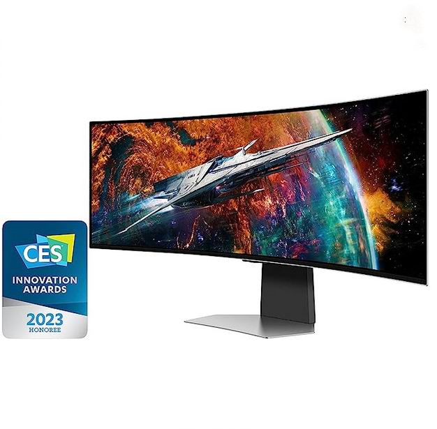  Samsung 三星 49 英寸 Odyssey OLED G9 游戏曲面显示器 1449.99加元（原价 2499.99加元）