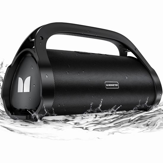  历史新低！Monster 魔声 Adventurer Max 60瓦 卡拉OK 广场舞 HiFi增强重低音 便携式蓝牙音响4折 119.99加元包邮！